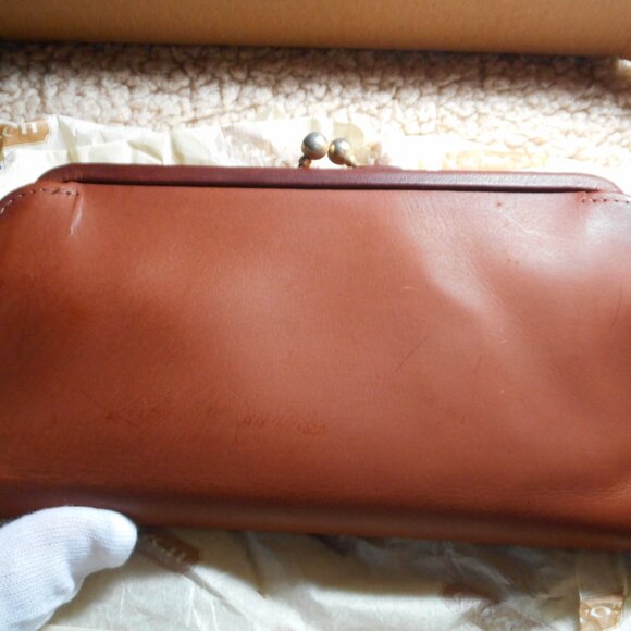 Vintage Coach Large Continental Clutch wallet, NIB in British Tan, 4827 - Picture 3 of 14